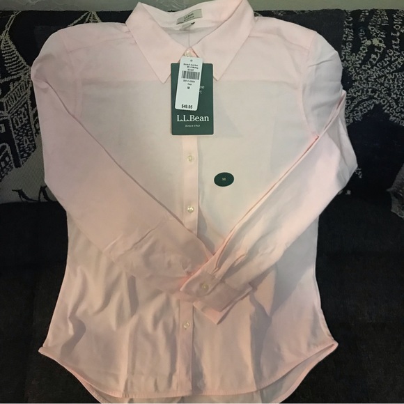 LL Bean Knit Long Sleeve Shirt - Picture 1 of 3